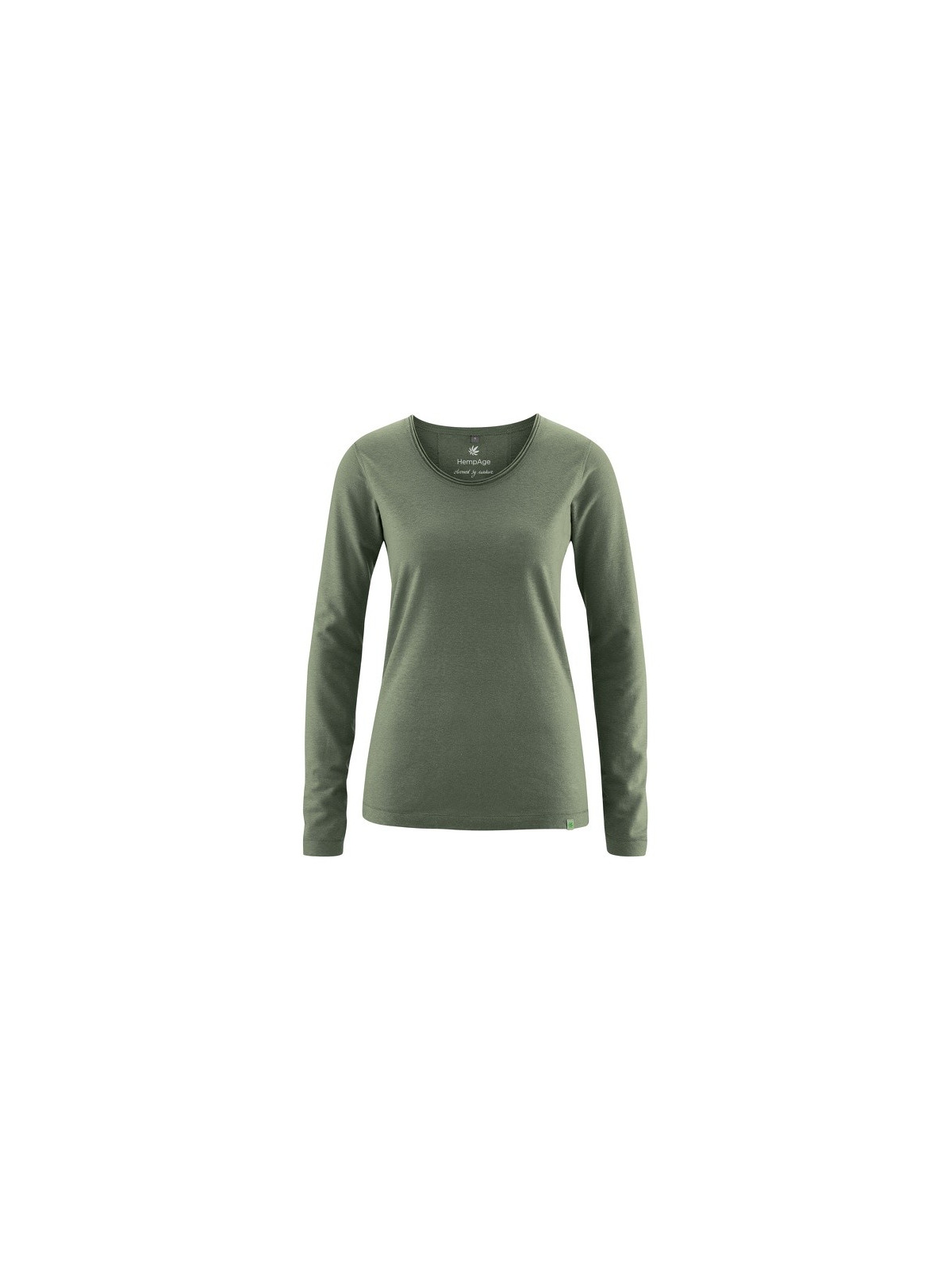 Tee-Shirt Manches Longues pour Femme Chanvre et Coton Bio Hempage
