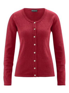 Gilet Ruby  pour Femme en Recyclage de Chanvre et de Coton Bio - Hempage