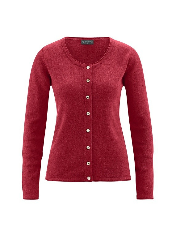 Gilet Ruby  pour Femme en Recyclage de Chanvre et de Coton Bio - Hempage