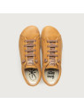 chaussures basses couleur ocre lacets élastiques