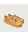 chaussures basses couleur ocre lacets élastiques