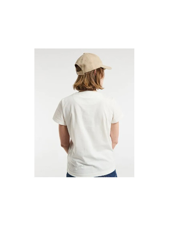 Tee-shirt pour Femme en Coton BIO Brodé Champignon - la gentle factory