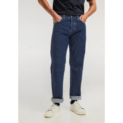 jeans homme coupe droite légèrement délavé