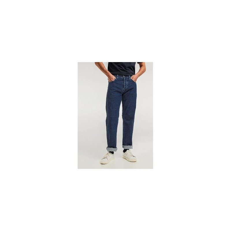 jeans homme coupe droite légèrement délavé