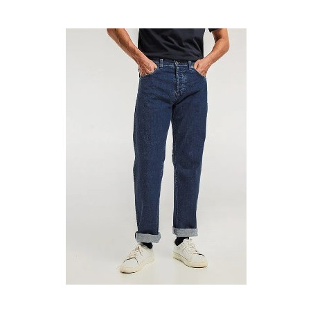jeans homme coupe droite légèrement délavé