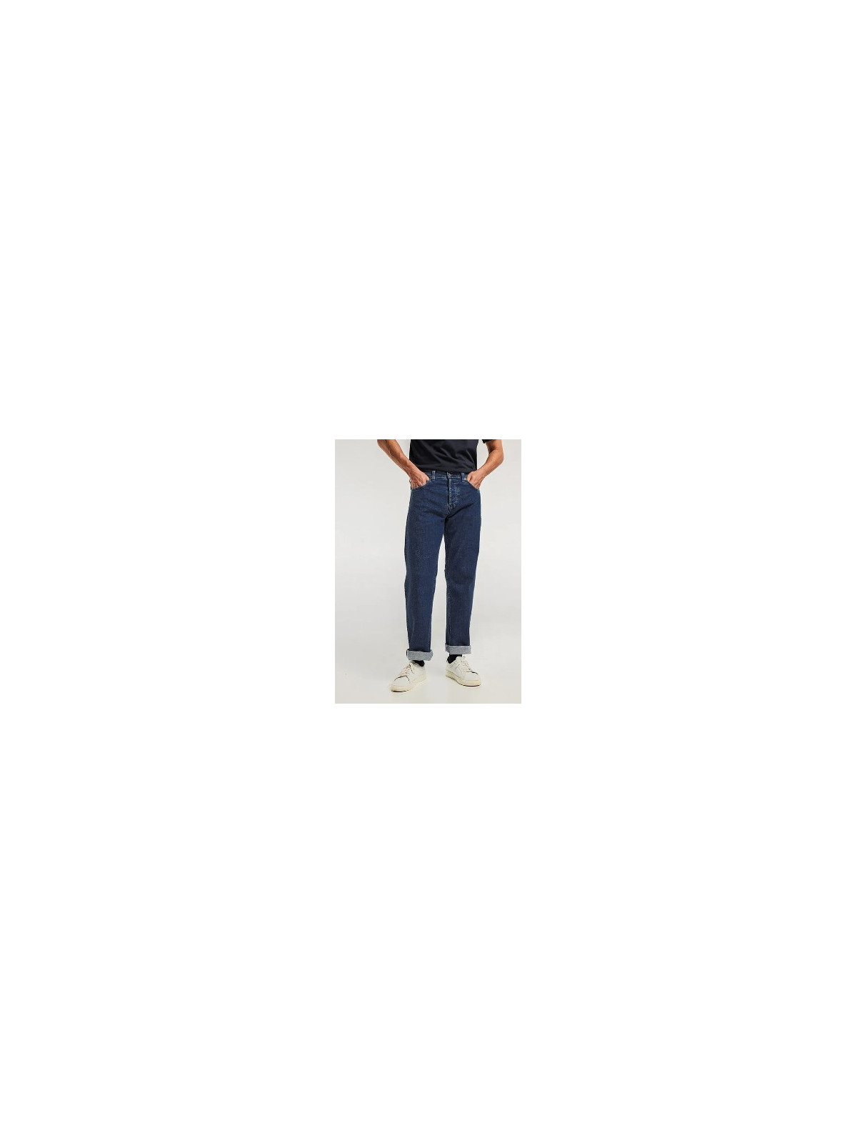 jeans homme coupe droite légèrement délavé