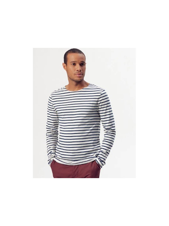 marinière manches longues homme col rond