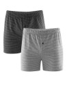 Lot de 2 caleçons en 100% coton bio