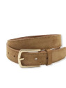 ceinture en croute de cuir brun