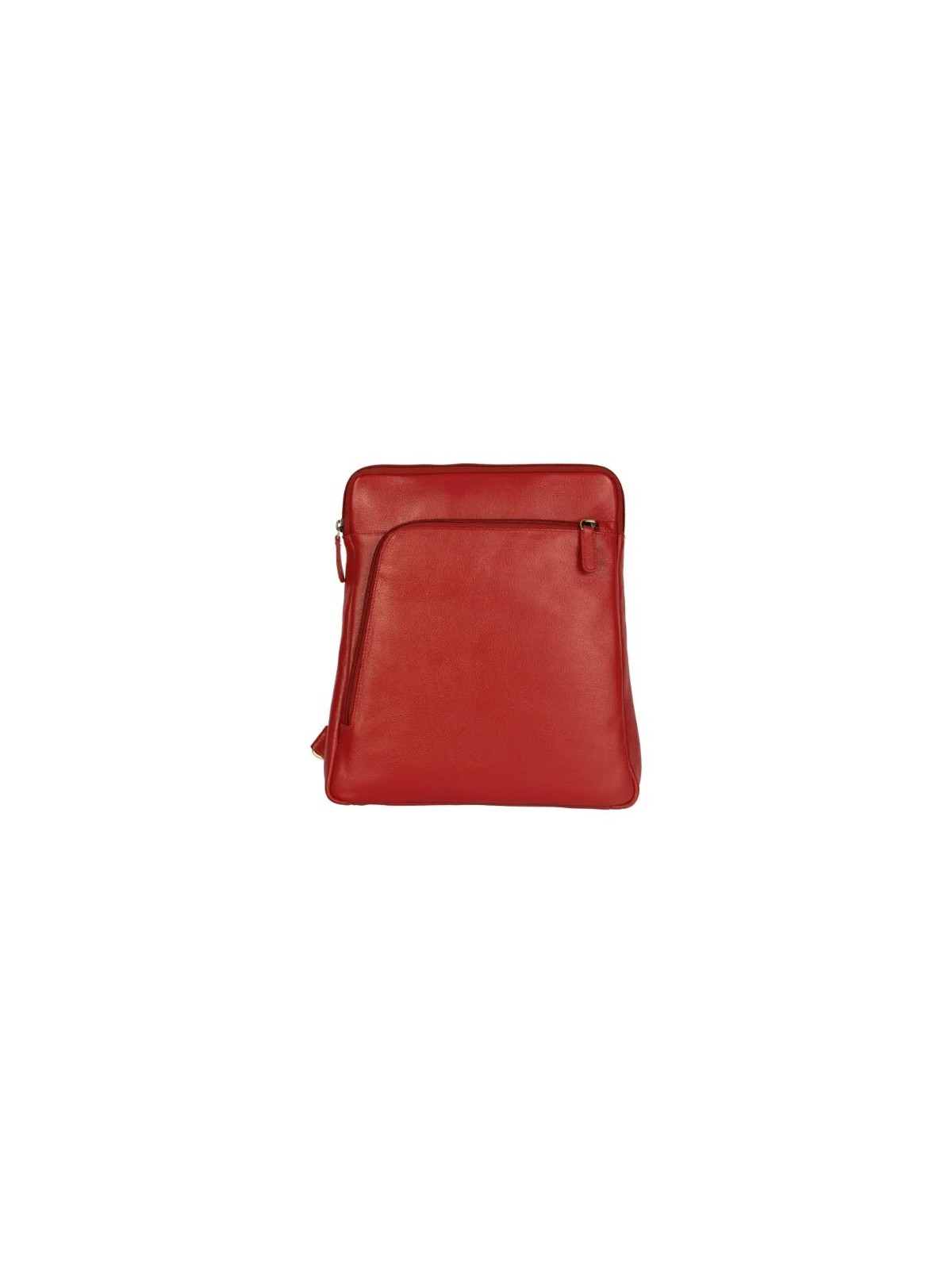 sac à dos en cuir rouge
