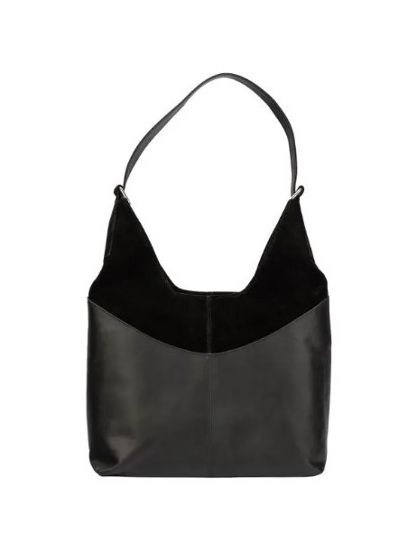 Grand Sac en Cuir Suédine Marron Commerce Equitable - El Puente