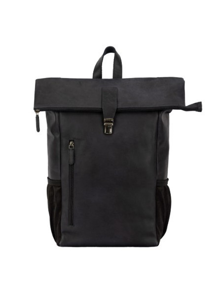 sac à dos pour ordinateur en cuir couleur ardoise