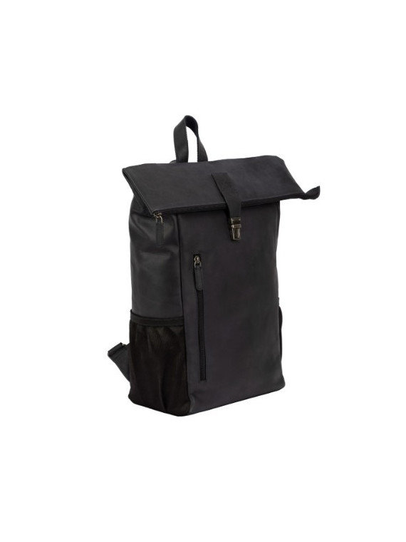 sac à dos pour ordinateur en cuir couleur ardoise