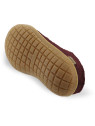 Chaussons pour Adultes en Laine Couleur Bordeaux - Glerups