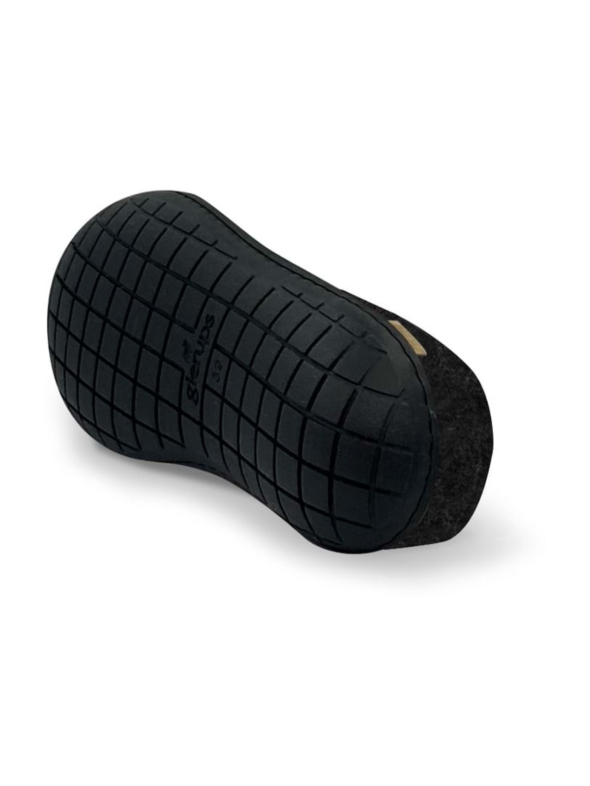 Chaussons pour Adultes en Pure Laine Gris Charbon - Glerups