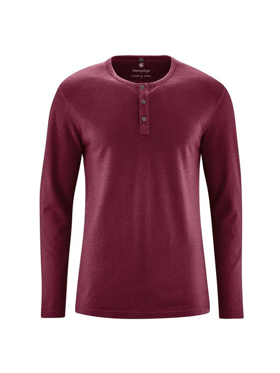 Tee-Shirt Manches Longues pour Homme en Chanvre et Coton Bio. Hempage
