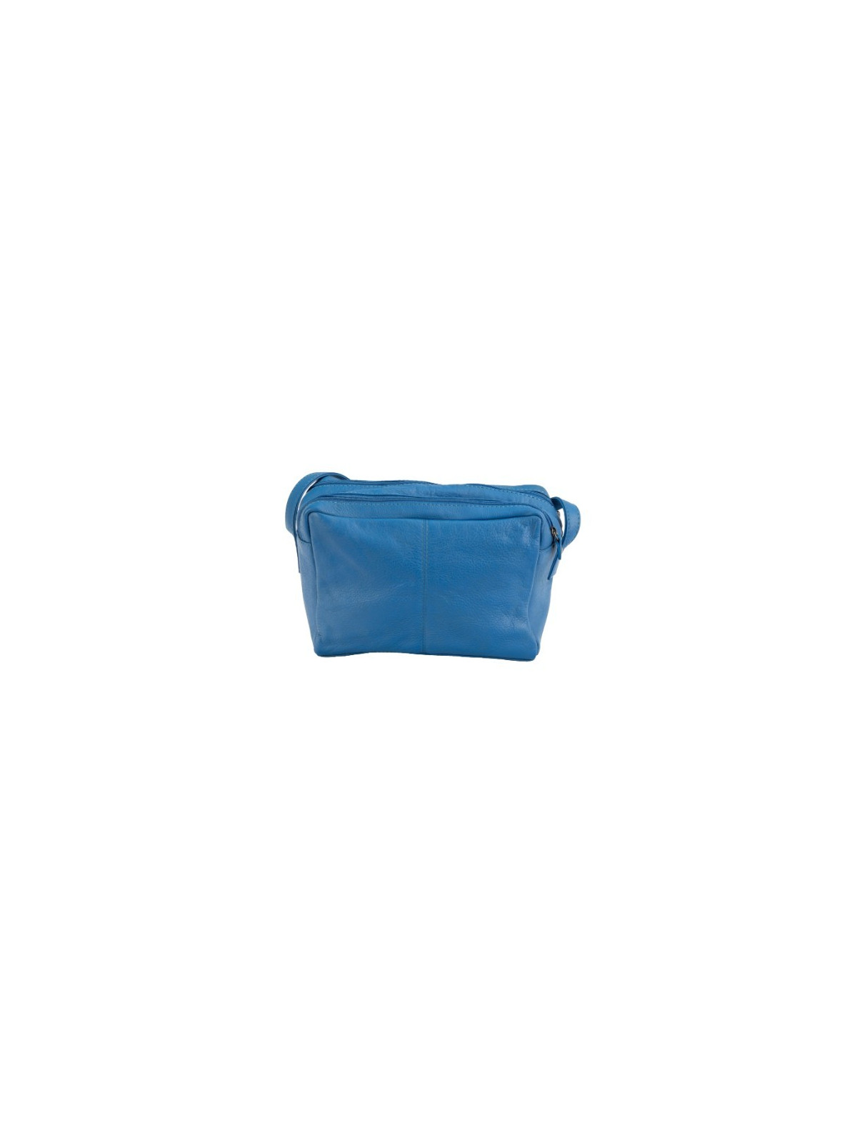 petit sac à main en cuir bleu vif