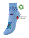 Chaussettes Françaises "Inspiration Champêtre" en coton bio - Coccinelle...