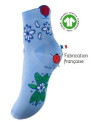 Chaussettes Françaises "Inspiration Champêtre" en coton bio - Coccinelle...