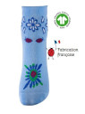 Chaussettes Françaises "Inspiration Champêtre" en coton bio - Coccinelle...