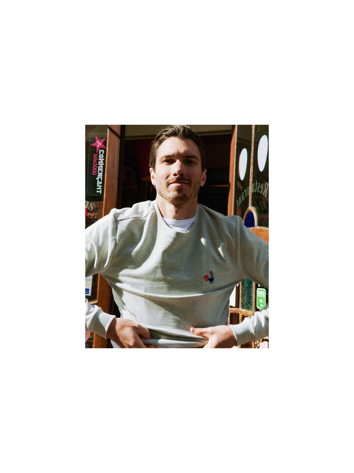Sweat Homme en Coton Bio Fabriqué en France La Gentle Factory