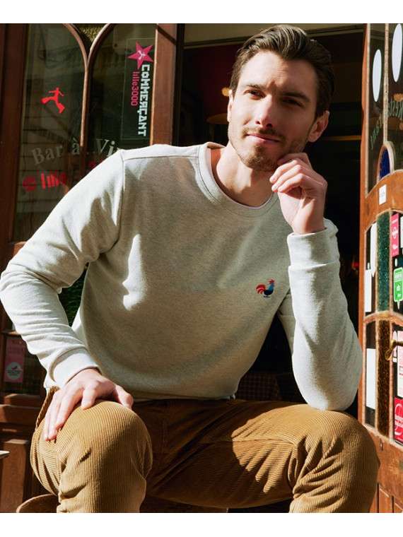 Sweat Homme en Coton Bio Fabriqué en France La Gentle Factory
