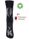 Chaussettes Françaises "Ombres et Lumières" en coton bio - Coccinelle...