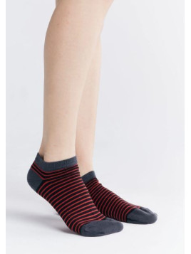 Socquettes Rayées Mixtes en Coton Bio-  Albero Natur