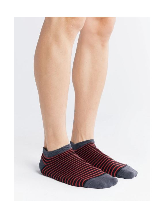 Socquettes Rayées Mixtes en Coton Bio-  Albero Natur