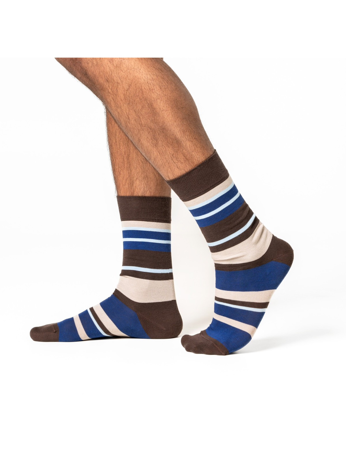 Lot de 2 paires de Chaussettes Homme en Coton Bio Livingcrafts