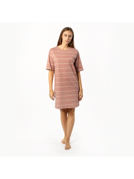 Liquette Chemise de Nuit Mixte 100% Coton Bio Livingcrafts