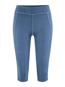 Legging de yoga court chanvre et coton bio