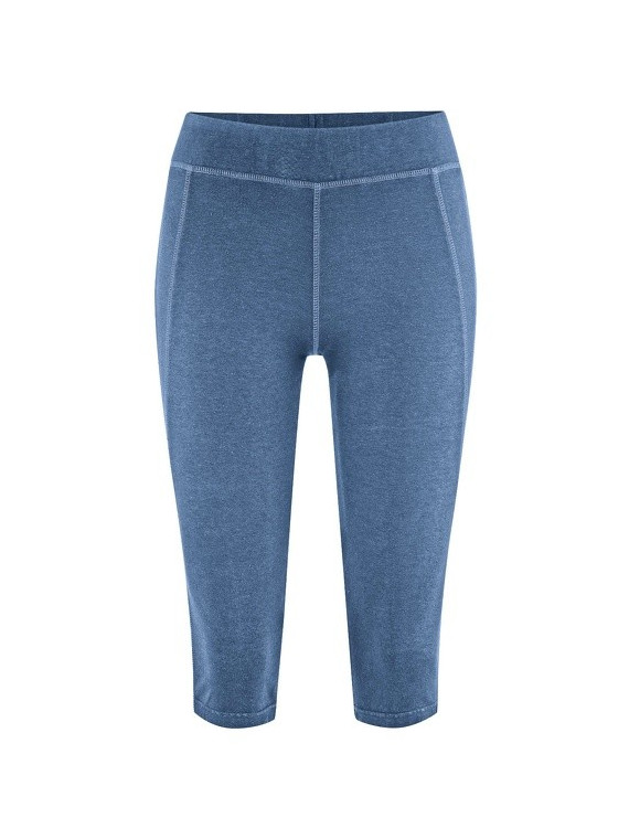 Legging de yoga court chanvre et coton bio