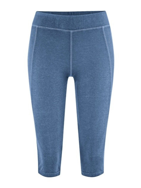 Legging de yoga court chanvre et coton bio