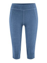 Legging de yoga court chanvre et coton bio