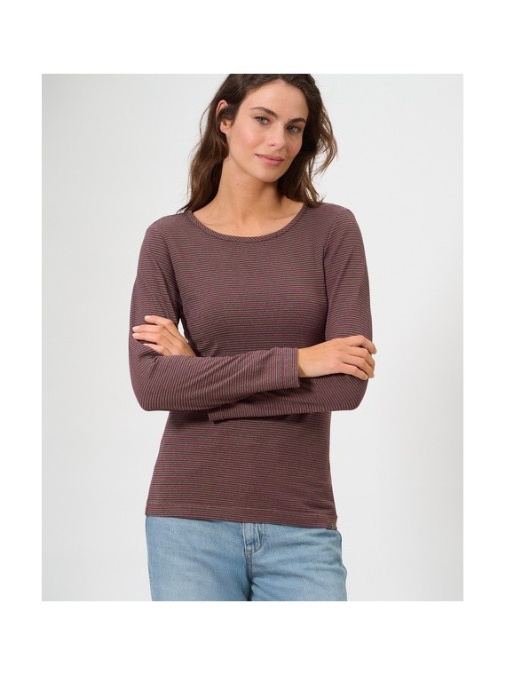 Tee-Shirt Manches Longues pour Femme Chanvre et Coton Bio Hempage