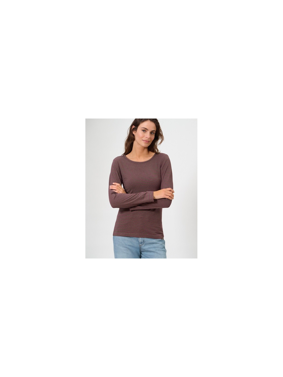 Tee-Shirt Manches Longues pour Femme Chanvre et Coton Bio Hempage