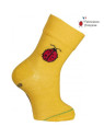 Chaussettes Françaises "Influence Nordique" en coton bio Coccinelle...