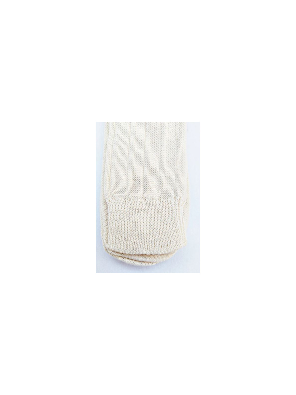 Chaussettes adultes en 100% Coton Bio couleur nature - Lana Bambini