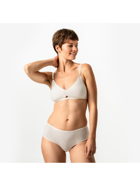 Soutien-gorge Triangle sans Armature en Coton Bio Livingcrafts