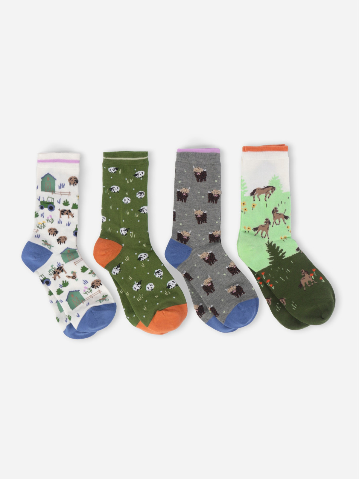Coffret "La Ferme" chaussettes bambou & coton bio 37-41