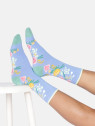 Coffret "Fleurs" chaussettes en coton bio 37-41