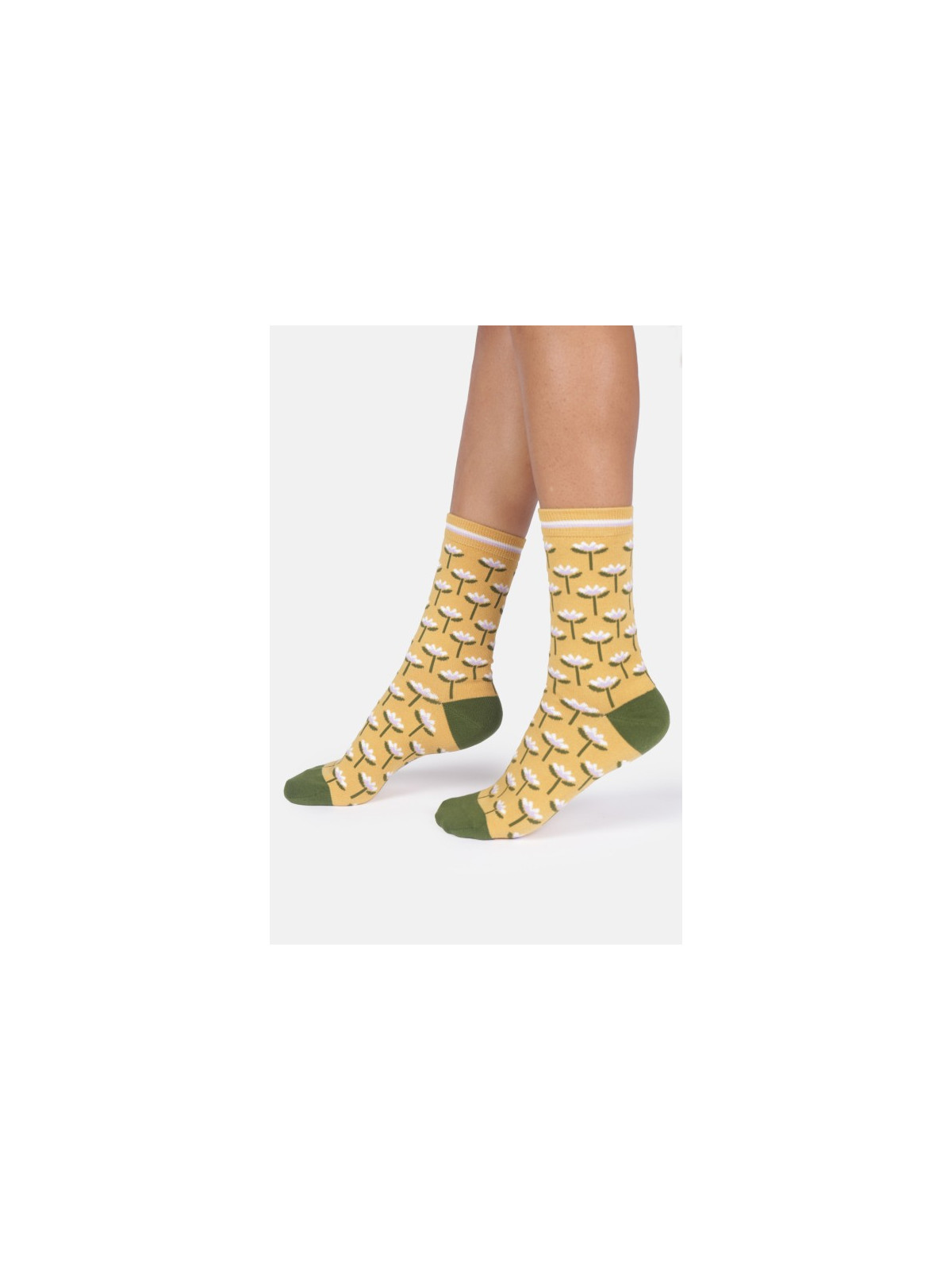 Coffret "Fleurs" chaussettes en coton bio 37-41