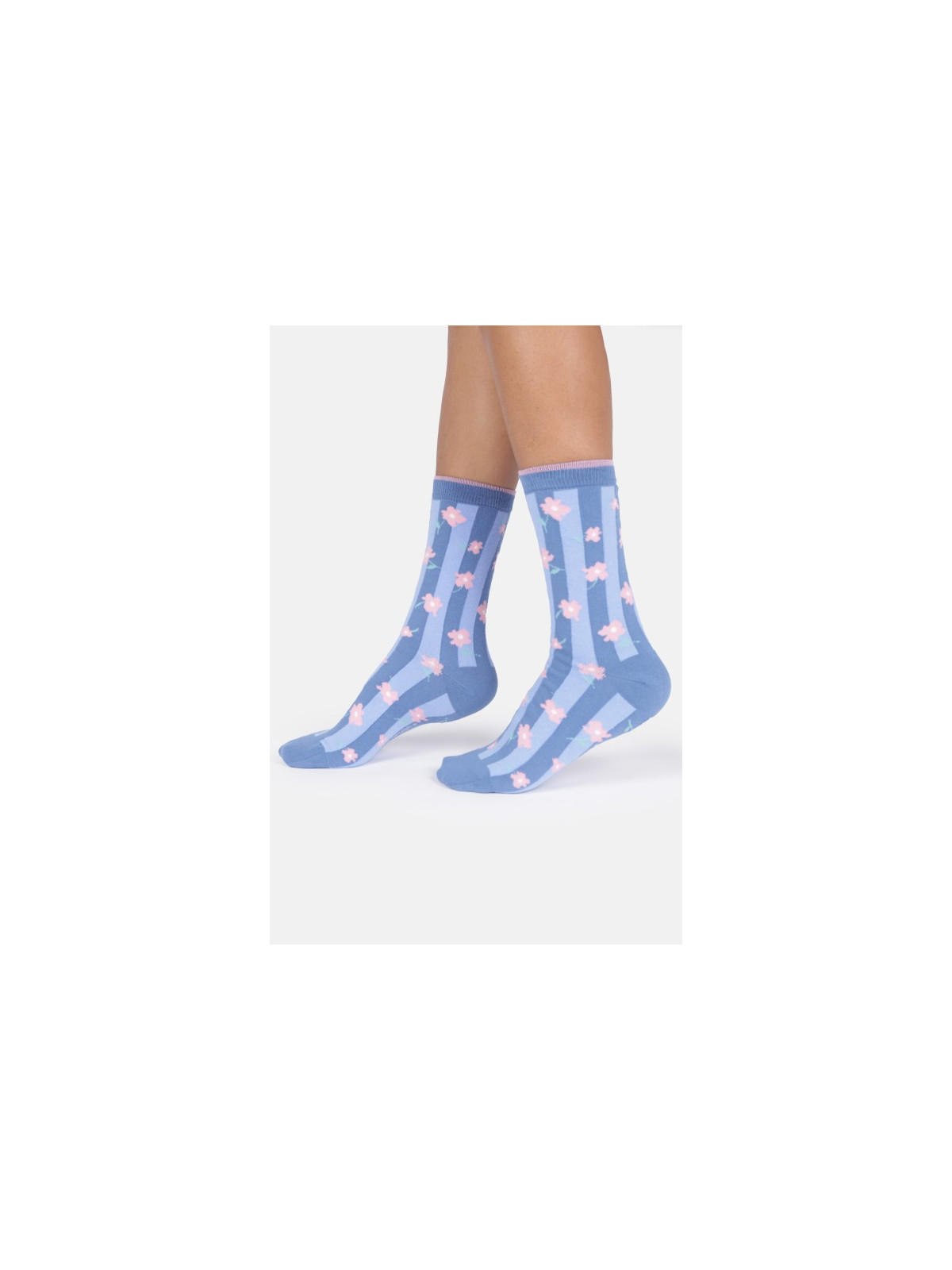 Coffret "Fleurs" chaussettes en coton bio 37-41