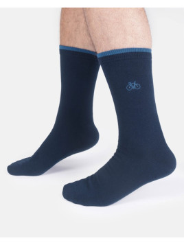 Chaussettes Thought en Bambou et Coton Bio Motifs Vélos