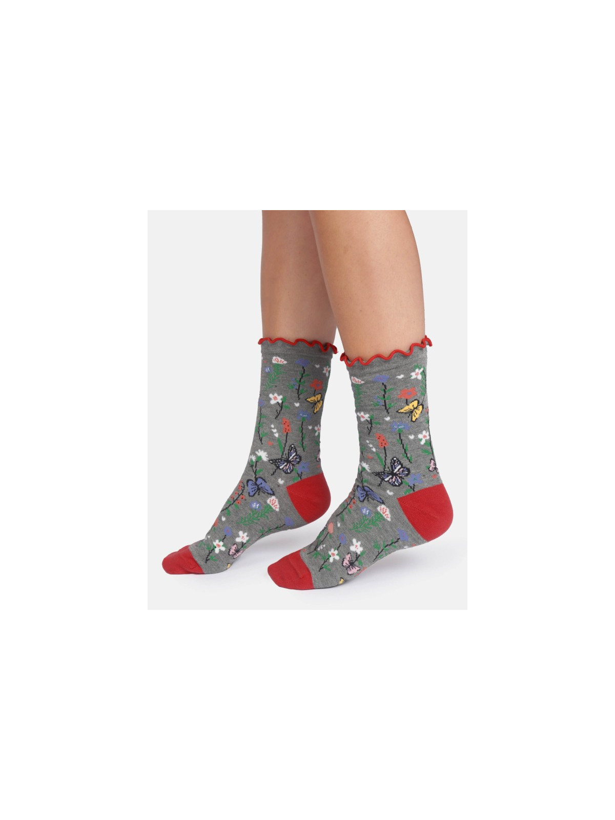 Lot de 3 paires de chaussettes "Le Printemps" en coton bio 37-41