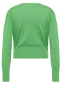 Cardigan pour Femme en 100% Coton Bio Vert Menthe - Tranquillo