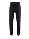 Pantalon jogging 100%  Coton bio noir