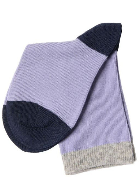 Chaussettes pour Enfants en Coton Bio Lavandes - Albéro Natur