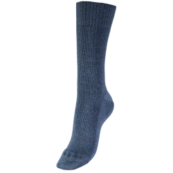 chaussettes confort sans élastique bleu foncé